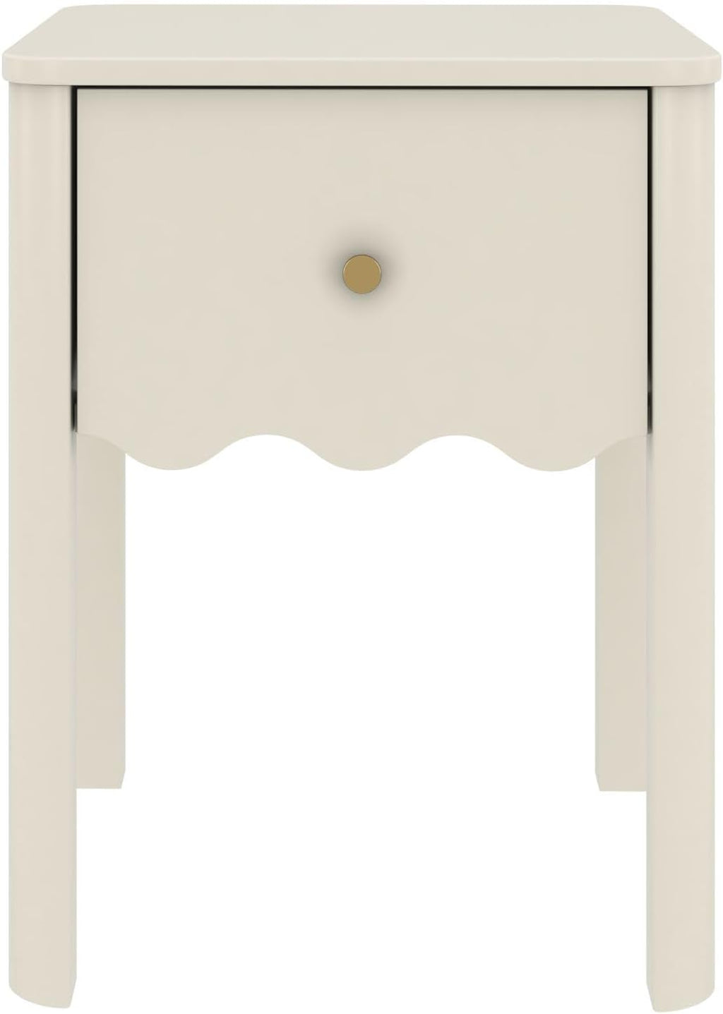 Max & Lily Sutton Nightstand, Linen White