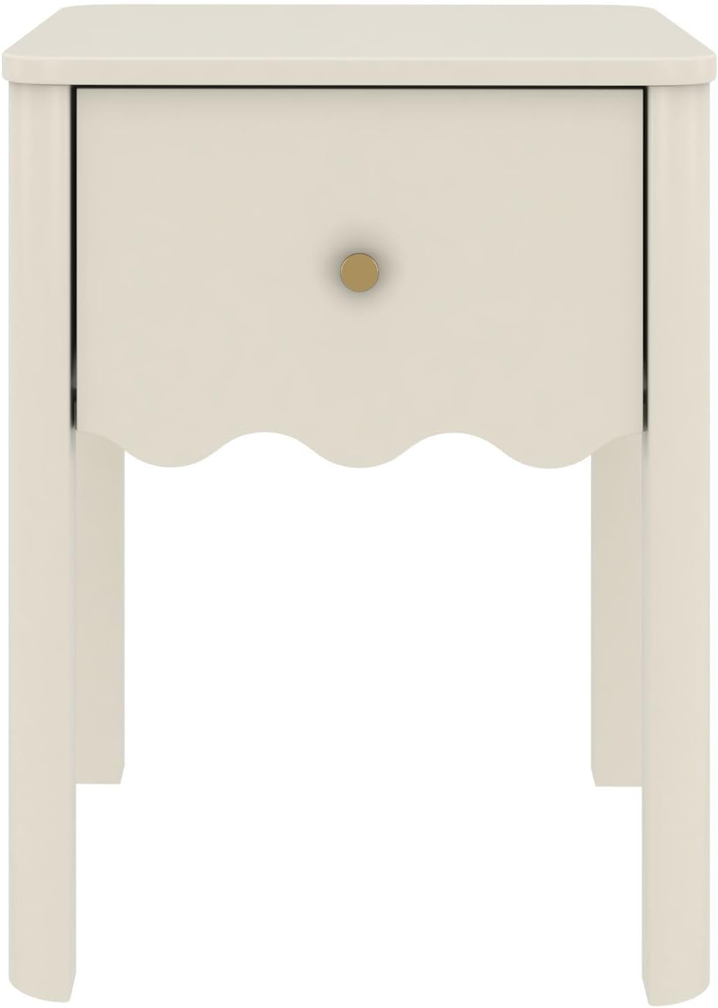 Max & Lily Sutton Nightstand, Linen White