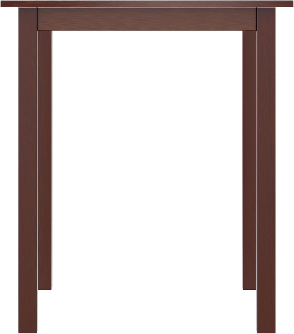Winsome Parkland High Dining Table, 39" High, 34" Wide, Walnut