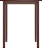 Winsome Parkland High Dining Table, 39" High, 34" Wide, Walnut