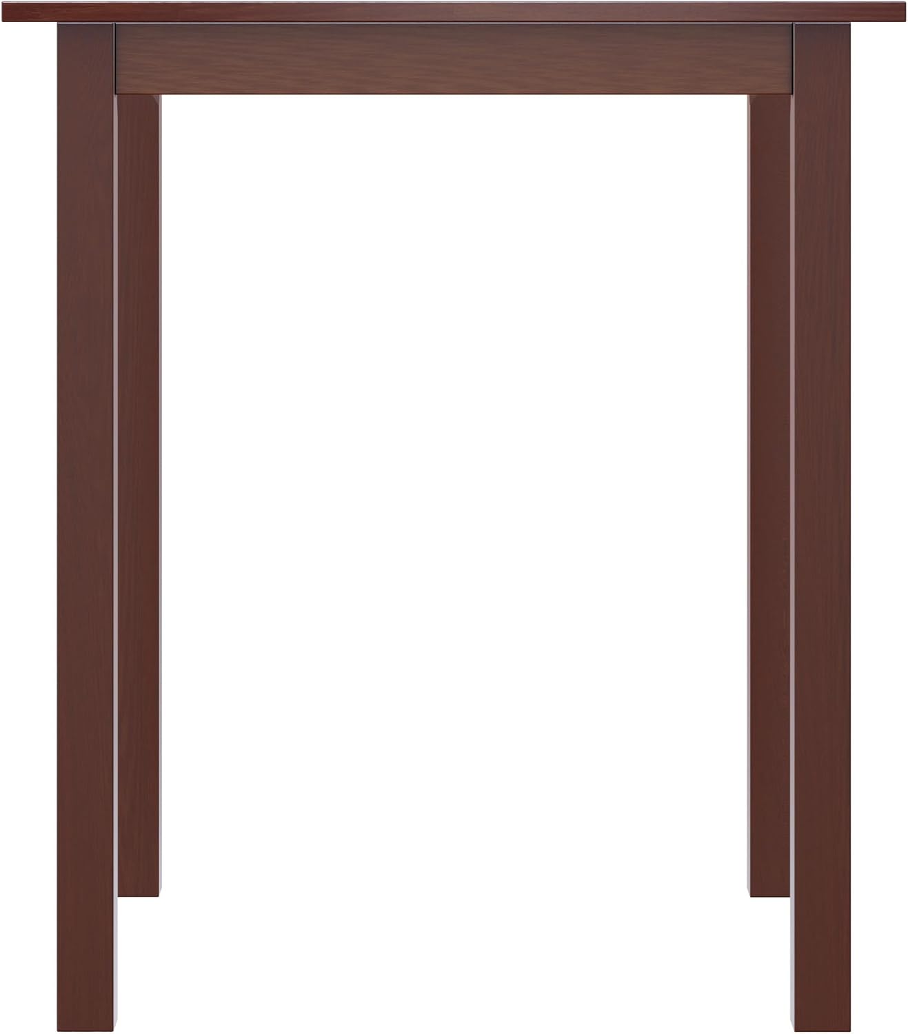 Winsome Parkland High Dining Table, 39" High, 34" Wide, Walnut