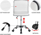 Yaheetech Home Office Furniture Set, L Shaped Computer Corner Desk with Outlets and USB Ports for Small Space, PU Leather Adjustable Chair Low Back Ribbed Armless Swivel White Desk Chair Set