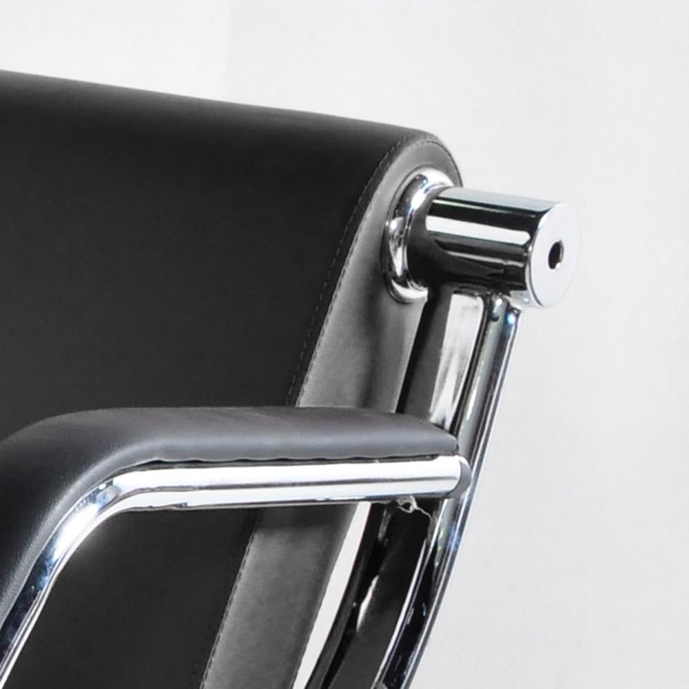 Waiting Room Bench with Armrest 3 Seat Black PU Leather Office Furniture Guest Seating Lobby Conference Reception Chair Visitor Guest Sofa for Office Airport Clinic Hospital Bank Salon Barber