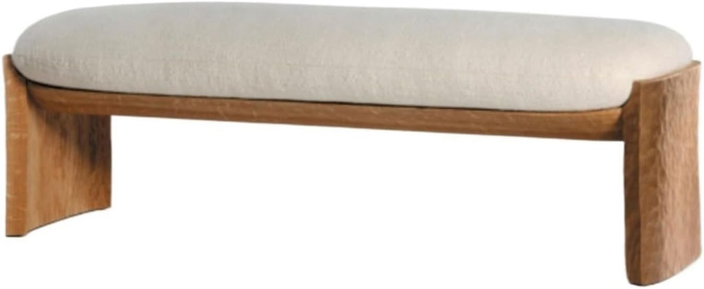 Modern Modern Simple Hotel Bedroom Bedside Stool Cloakroom Shoe Living Room Wooden Leisure Bench Entryway(120 * 45 * 45cm)