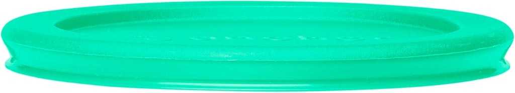Anchor Hocking 2 Cup Glass Storage Containers with Lids, Set of 4 Glass Food Storage Containers with Mint SnugFit Lids (Pack of 2)