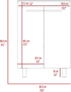 Floor Cabinet W/Storage Drawers, Storage Locker with Two Shelves, for Bathroom Kitchen,for Kitchen Home