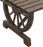 vidaXL Garden Footrest 2 Pieces Solid Wood Fir, 3207134