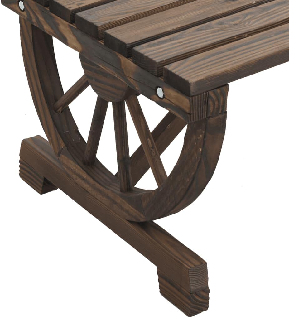 vidaXL Garden Footrest 2 Pieces Solid Wood Fir, 3207134