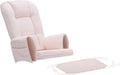 5 PCS Glider Rocker Cushions Set with Ottoman Cover & Storage Pocket - Thickened, Non-Slip & Washable Replacement Cushions for Glider Rockers, Comfortable Supportive Seating