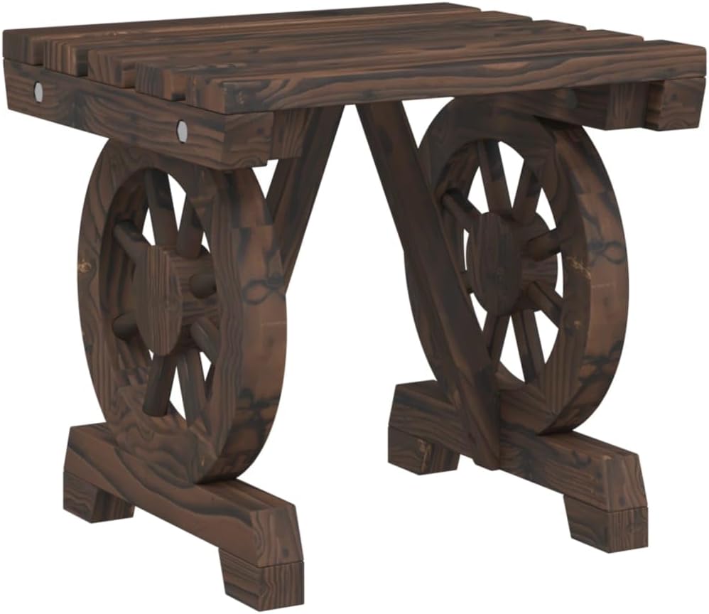 vidaXL Garden Footrest 2 Pieces Solid Wood Fir, 3207134