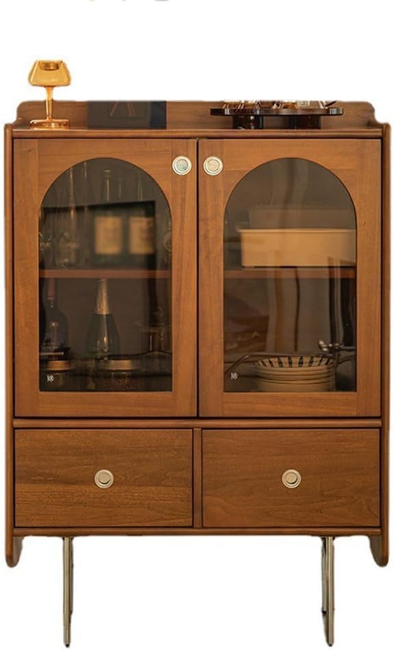 Entryway Cabinet Nordic Medieval Style Dining Sideboard Household Small Apartment Retro Storage Cabinet Restaurant Display Cabinet Sideboard Storage Cabinet