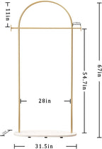 Modern Gold Coat Racks with Marble Base, Gold Clothing Racks with Shelves, Heavy Duty Clothes Rack Stand for Entryway, Bedroom, Living Room, Boutiques