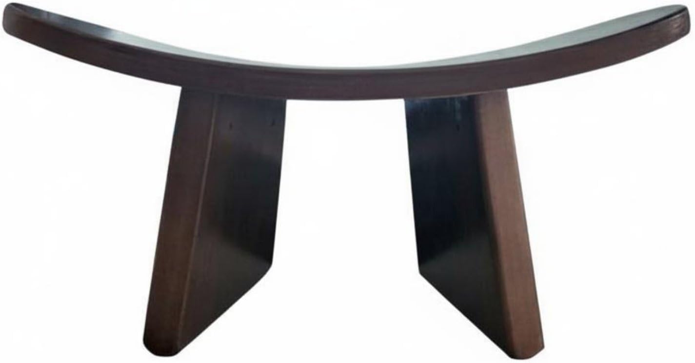 Meditation Bench Kneeling Stool Comfortable Seating Enhanced Posture Base Portable Assembly Convenient Storage Suitable for Mindfulness Practice Home Exercise Space, Walnut, L