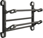 Wall Mounted Folding Shoe Rack 2 Tiers Space Saving Designs for Bathroom and Entryway Without Drilling Required
