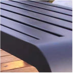Patio Benches for Outdoors Full Iron Bench Park Chair Outdoor Courtyard Stainless Steel Leisure Seat Shopping Mall Rest Row Garden Benches for Outdoors