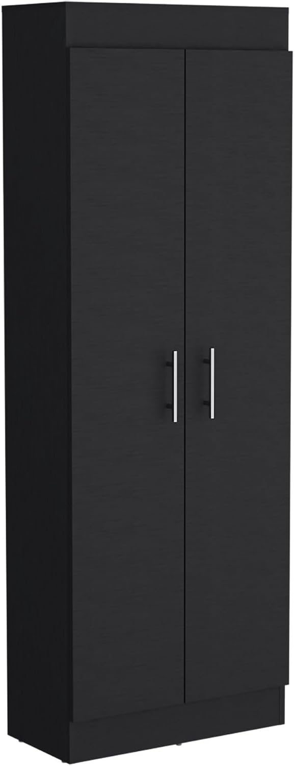 Modern Pantry Storage Cabinet, Tall Cupboard with 2 Doors, for Entryway Hallway Closet,for Kitchen Home