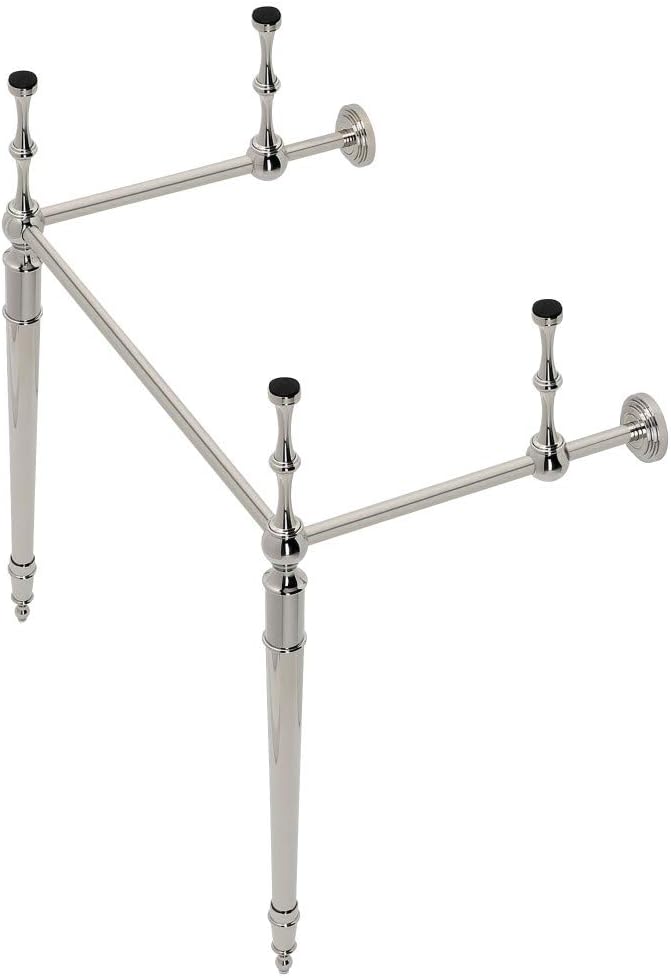 Kingston Brass VPB33226 Edwardian Brass Console Sink Legs, Polished Nickel