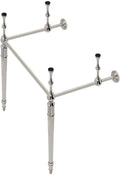 Kingston Brass VPB33226 Edwardian Brass Console Sink Legs, Polished Nickel