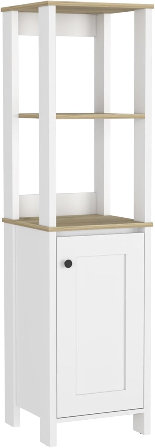 Corner Storage Cabinet with 4-Shelf, Wine Sideboard Pantry Cabinet for Living Room,for Kitchen Home