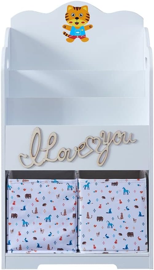 Funnel Maison Bookcase with Toy Storage