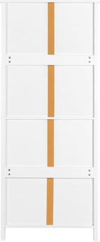 70.87" Tall Kitchen Pantry, Storage Cabinet, Kitchen Cabinet, Drawer and Adjustable Shelves, for Kitchen, Dining Room, White,15.75 * 29.53 * 70.87