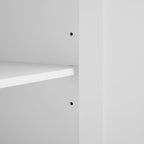 Crosley Furniture Savannah 3-Piece Traditional Kitchen Storage Pantry Set, Storage Cabinet and Wall Cabinets, White
