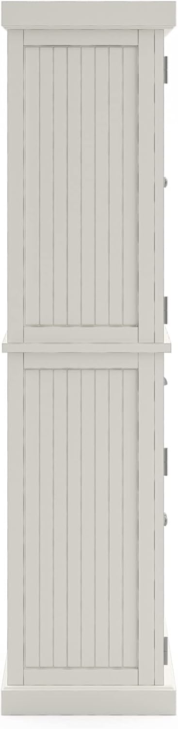 Homestyles Nantucket Pantry, 30", Off White