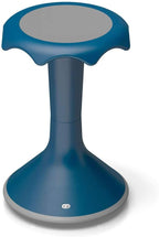 Hokki VS America Stool, Flexible Ergonomic Seating Stool for Kids and Adults, 20" Seat Height, Blue