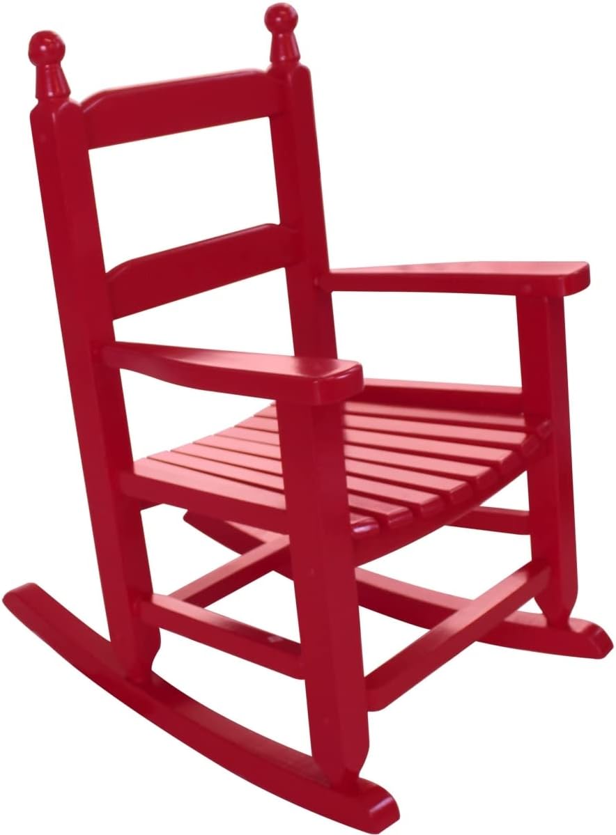 Child Rocker -Poplar Red