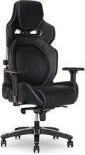 Sharper Image SGX300 Faux Leather Ergonomic Racing Gaming Chair, Black
