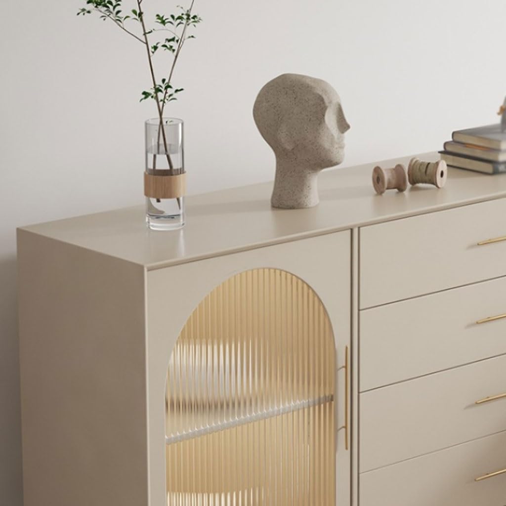 Entryway Cabinet Nordic Solid Wood Dining Sideboard Household Simple Entrance Cabinet Storage Cabinet Kitchen Storage Cabinet Sideboard Storage Cabinet