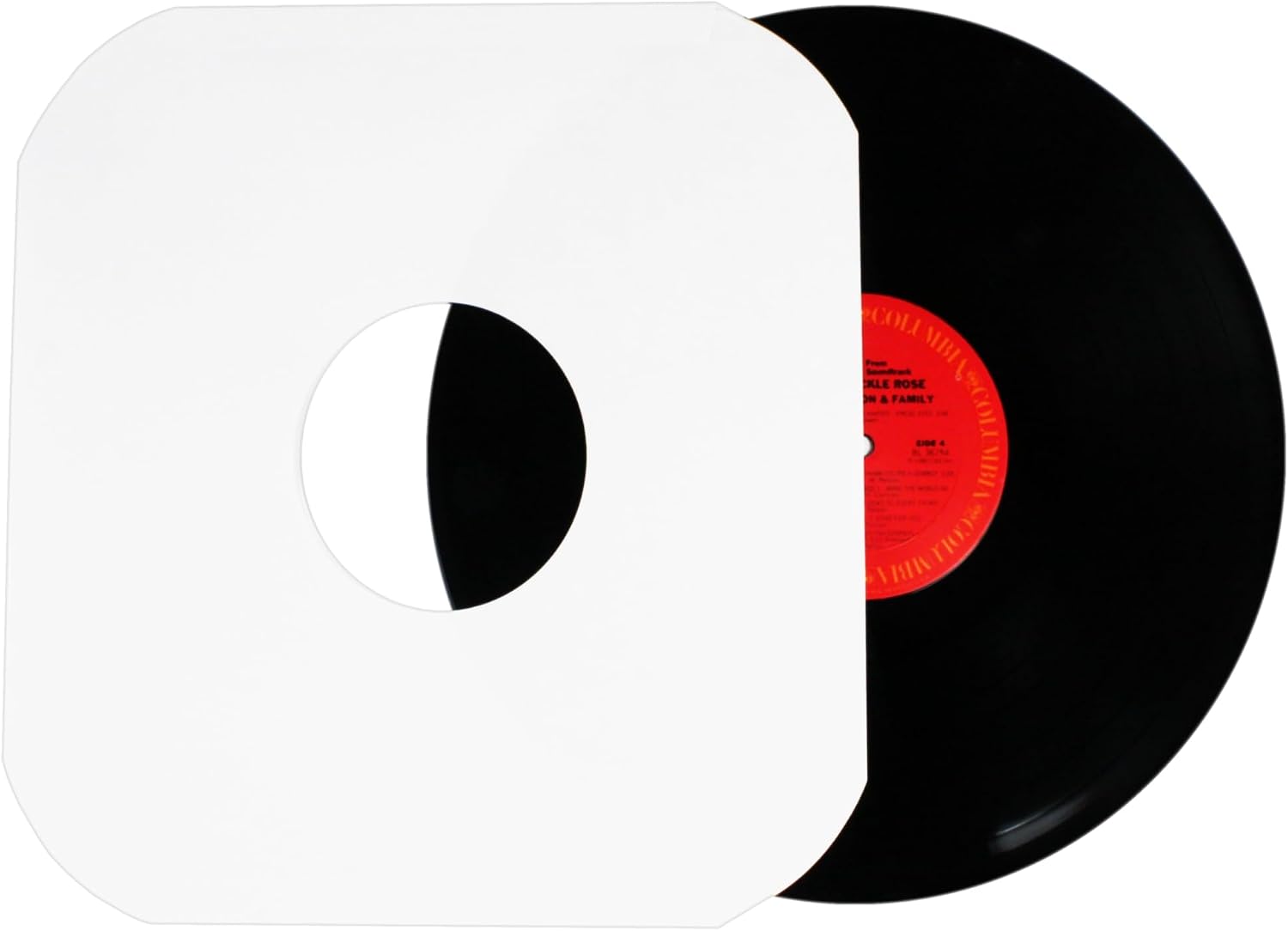 (100) Archival Quality Acid-Free Heavyweight Paper Inner Sleeves for 12" Vinyl Record Albums #12IW