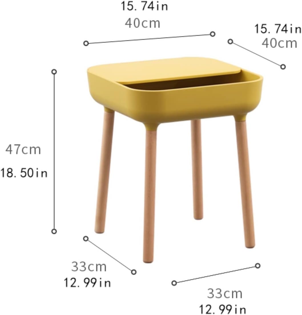 Living Room Table Nordic Style Coffee Table Bedroom Bedside Living Room Side Multifunctional(C)