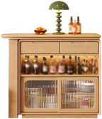 Entryway Cabinet Nordic Creative Solid Wood Dining Sideboard Household Integrated Wall Storage Cabinet Living Room Storage Cabinet Sideboard Storage Cabinet
