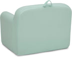 Delta Children Cozee Chair -Foam Kids Chair for Ages 18 Months and Up, Sage