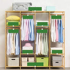 Large Space Simple Wardrobe Steel Pipe Thickened Fabric Solid Bedroom Assembled Storage Clothes Cabinet