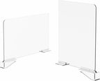 Yieach Adjustable Height Clear Shelf Dividers,6 Pack Acrylic Closet Shelf Dividers for Organization,11.1 Inch Tall Vertical Plastic Shelf Separators for Towel,Sweater,Towel Organizers and Bookshelf