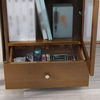 Entryway Cabinet Dining Room Sideboard with Door Drawer Storage Cabinet Kitchen Refrigerator Gap Cabinet Floor Living Room Tea Cabinet Sideboard Storage Cabinet