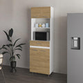 Pantry Cabinet with Storage Drawer, Microwave Locker for Kitchen Hallway, Modern Storage Solution,for Kitchen Home