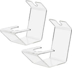 pbf PHOTO BOOTH FRAMES Clear Acrylic Wine Bottle Holder, Countertop Display Stand, 10 x 5 x 8.98 inches 2 Pack