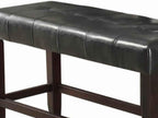 Poundex Wood Based High Bench, Black