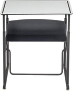 Safco Alphabetter Desk, 28" x 20", Gray Classroom and Home School Desk