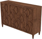 Entryway Cabinet Modern Sideboard Living Room Decorative Cabinet Wooden Entrance Cabinet Suitable for Dining Room, Home and Kitchen Sideboard Storage Cabinet(S:120 * 40 * 85CM)