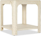 Archives Raffia End Table with Cream Raffia Wood by Hooker Furnishings