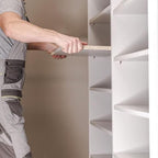 Custom Size Cabinet Shelves. Regular White 3/4" Thick Cut to Size Melamine Shelves for Closets, Cabinets and Storage – Made in USA