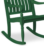 Cambridge Casual Solid Wood Thames Oversized Porch Rocking Chair