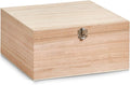 Zeller Storage Box, Brown, 26 x 26 x 12.5 cm