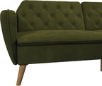 Novogratz 2144979N Tallulah Memory Foam Futo, Green