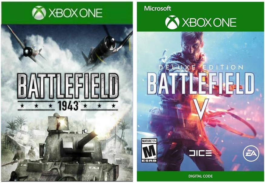 Microsoft Xbox One X 1TB Console - Battlefield V Bundle - Xbox One - Black (Renewed)