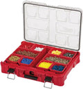 48-22-8430 For Milwaukee10-Bin Impact Resistant Polymer Packout Organizer Length 19.76 in. Width 15 in. Height 4.61 in.